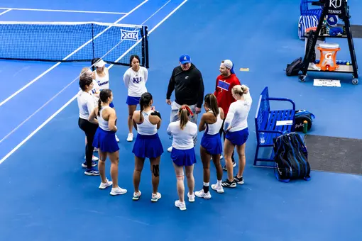 Kansas Tennis to Host Weekend Slate Against Nebraska and No. 21 Clemson