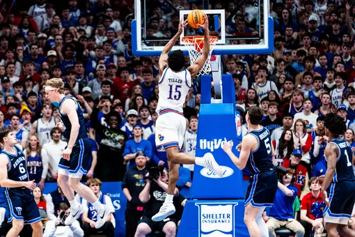 Tiller Named to Big 12 Starting Five