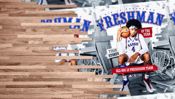 Stokes preseason all-big 12 graphic