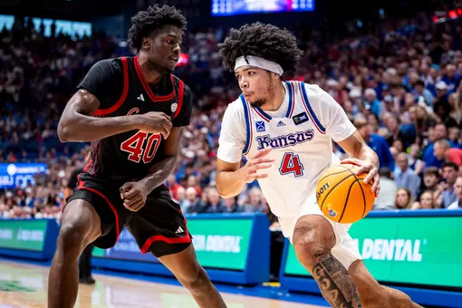 No. 17 Kansas falls to No. 11 Louisville 89-83