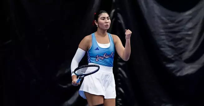 No. 37 Kansas Picks Up 4-0 Sweeps Over South Dakota and West Virginia Friday