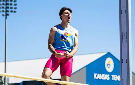 Anthony Meacham 5.81 Photo by Arun Halder/Kansas Athletics