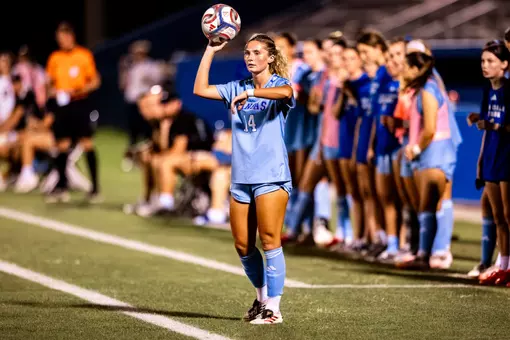 midfielder/defender Lydia Viets #14 of the Kansas Jayhawks