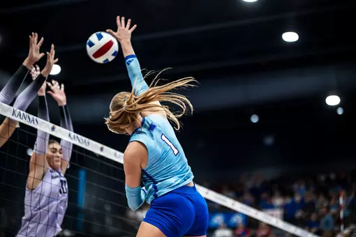 Kansas Volleyball Opens Big 12 Play on Friday Night Against Houston