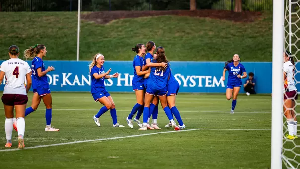 September 24, 2026 - Womens Soccer vs Arizona State. Photo by Arun Halder/Kansas Athletics