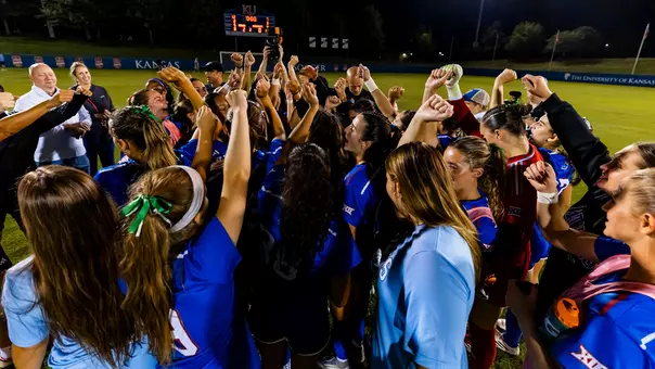 September 24, 2026 - Womens Soccer vs Arizona State. Photo by Arun Halder/Kansas Athletics