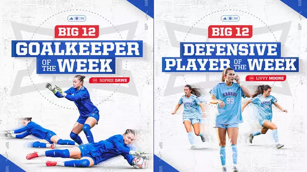 Moore, Dawe Receive Big 12 Weekly Honors