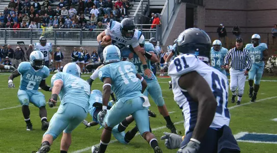Football Defeats Rhode Island 28-23 Image