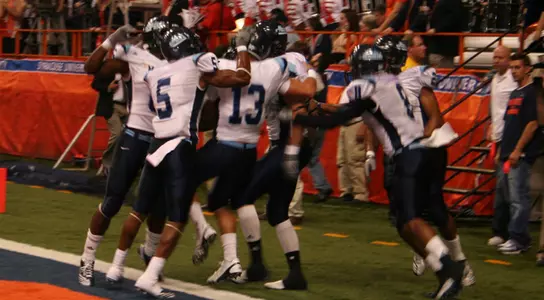 Football Hosts James Madison on Senior Day Image