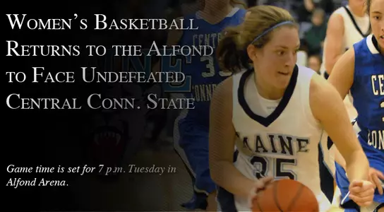 Women's Basketball Returns to the Alfond to Face Undefeated Central Conn. State Image