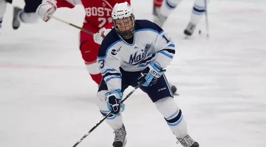 Maine Falls to BU Despite Three Goals in 1:12 Image