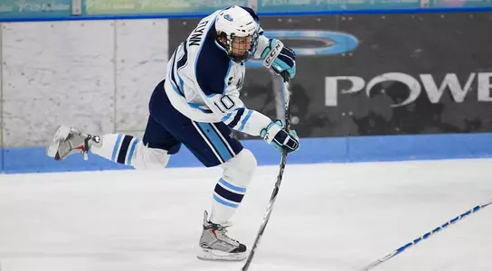 Flynn Nets Goal and Assist, but Men's Ice Hockey Falls to UMass Lowell 4-3 Image