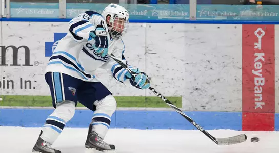 Mangene and Shemansky Lead Maine Past Clarkson 4-3 Image