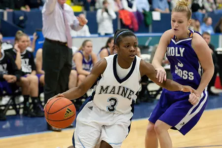 Black Bears Fall Short With Second Half Rally at Albany, 66-60 Image