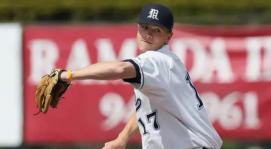 Stephen Perakslis Leads Maine Past Rider 8-3 Image