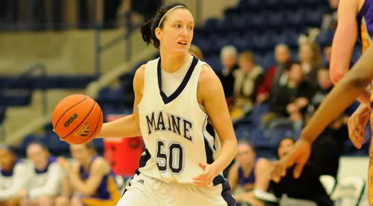 Late Surge Comes Up Short at Hartford as Maine Falls 64-52 Image