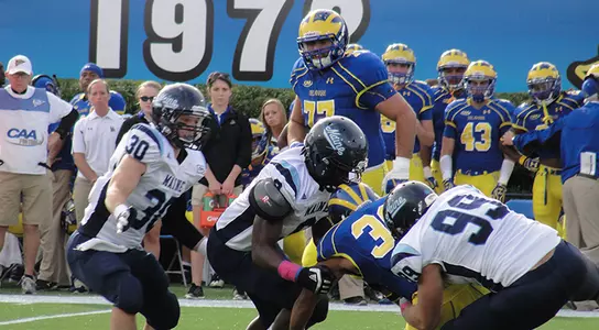 Football Defeats #15 Delaware, 26-3 Image