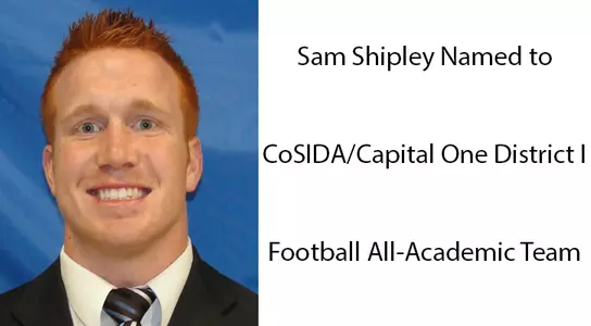 Sam Shipley Named to CoSIDA/Capital One All-Academic Team Image