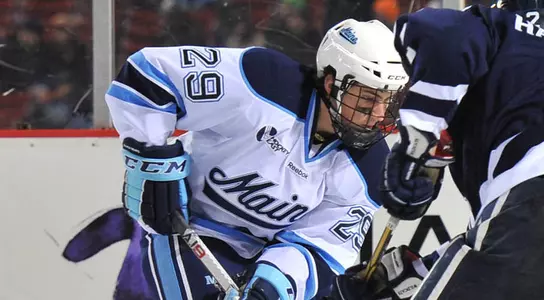 Men's Ice Hockey Falls to Top-Ranked Boston College 4-2 Image