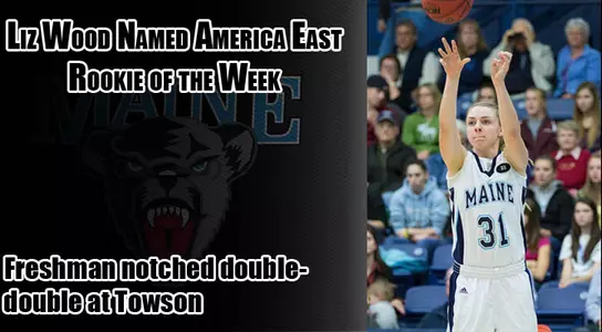 Liz Wood Honored as America East Rookie of the Week Image