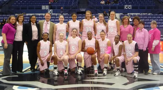 Maine Falls to Hartford; Meets $10k Play4Kay Goal Image