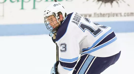 Abbott Tallies Four Points as Maine Completes Weekend Sweep of Alabama-Huntsville Image