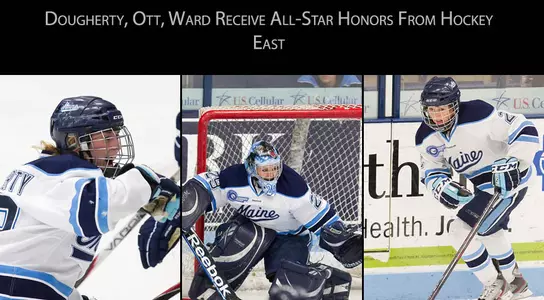 Dougherty, Ott, Ward Earn WHEA All-Star Honors Image