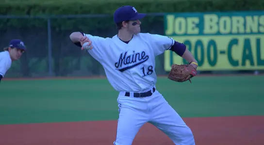 Calbick Blast Leads Baseball Past Bates 10-3 Image