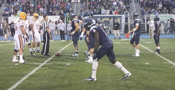 Football Falls to Albany Image