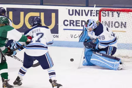 Massey, Black Bears Skate to 1-1 Draw with UConn Image