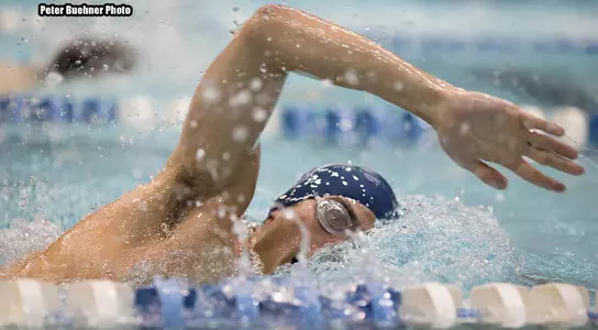 Swimming & Diving Complete Dartmouth Invitational with Sixth Place Finishes Image