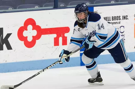 Boston University slips by Maine 4-2. Image
