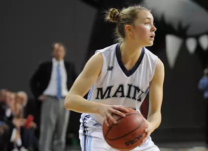 Four Double-Figure Scorers Lead Women's Basketball Over Bryant, 75-65 Image