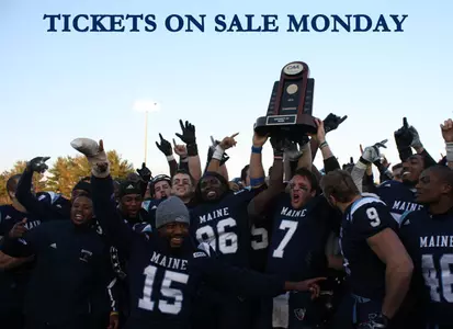 Ticket Information Regarding Maine's NCAA Football Playoff Game on Dec. 7 Image