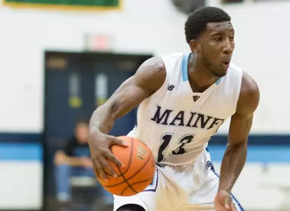 Pollard's 20 Points Not Enough As Maine Men's Basketball Falls to No. 12/14 Connecticut, 95-68 Image
