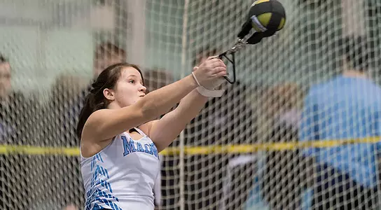 McFetters Smashes School Record to Lead Women's Track Against New Hampshire Image