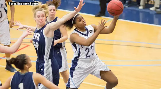 Women's Basketball Falls in Regular Season Finale to UNH Image