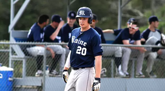 Maine Baseball Splits Doubleheader at Hartford Image