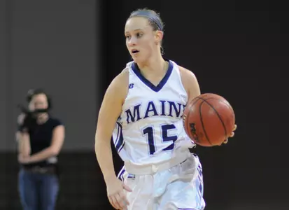 Bodine, Roberts Lead Women's Hoops to Second-Straight League Win Image