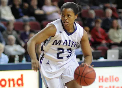 Roberts Tallies 1,000th Point as Maine Routs UMBC, 68-39 Image