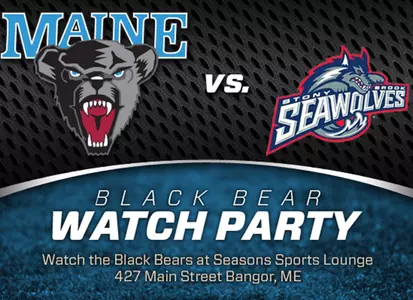 Official Maine vs. Stony Brook Watch Party to be Hosted by Seasons on Saturday Image