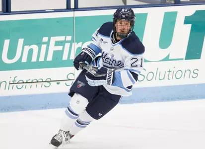 Brown Nets Two Goals, but Maine Falls to #2 Union 5-2 Image