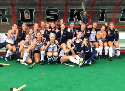 No. 20 Maine Field Hockey Keeps Streak Going; Downs No. 15 Northeastern in OT, 2-1 Image