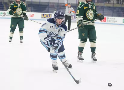 Overtime Goal by Hummel Lifts Black Bears to Victory Image