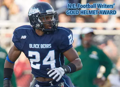 Al-Mateen Receives N.E. Football Writers' Gold Helmet Award Image