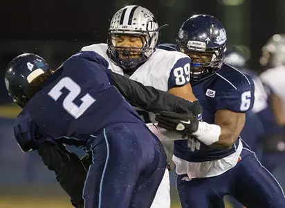 Football Falls in Tight Battle with #1 New Hampshire Image