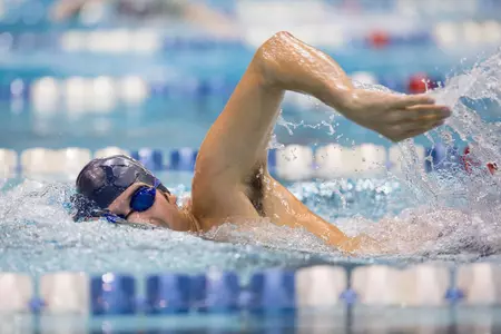 Men's Swimming Finishes Second in Harold Anderson Invitational Image