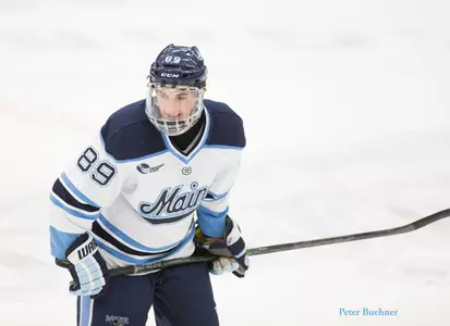 Byron Nets Two Goals But Maine Falls to UNH 7-4 Image
