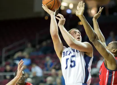 Hartford Spoils Big Night for Beal as Hawks Down Men's Basketball, 91-79 Image