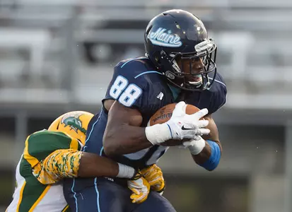Football Edges Norfolk St. in Defensive Battle Image